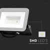 30W LED prožektorius PRO-S, juodu korpusu, 6500K, SAMSUNG CHIP