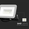 30W LED prožektorius PRO-S, juodu korpusu, 6500K, SAMSUNG CHIP