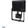 Kafler 30W LED prožektorius su judesio davikliu KASTEL, juodas, 6500K, IP65
