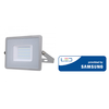 30W LED prožektorius V-TAC, 3000K (šiltai balta), pilku korpusu, SAMSUNG LED chip