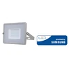 30W LED prožektorius V-TAC, 6400K (šaltai balta), pilku korpusu, SAMSUNG LED chip