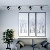 30W LED šviestuvas į 3 fazių bėgelius, juodas, 4000K, CREE LED chip