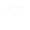 Ideal Lux Lubinis šviestuvas Oracle Slim Pl D050 Round Wh 3000K