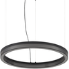 31W LED pakabinamas šviestuvas CROWN, juodas, 3000K, 365008