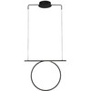 31W LED pakabinamas šviestuvas KELSI, juodas, 3000K, 4325700