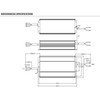 320W LED maitinimo šaltinis GV6, 12V, CV, FPC, IP67
