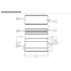 320W LED maitinimo šaltinis GV6, 24V, CV, FPC, IP67