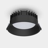 32,5W LED įleidžiamas šviestuvas TECH, juodas, 3000/4000K, dimeriuojamas, IP65, E3987270NDT