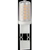 3,2W LED lemputė G9, 4000K, skaidri