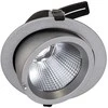 32W LED įleidžiamas šviestuvas BALUUM, sidabro sp., 3000K