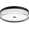 32W LED lubinis šviestuvas MOLINO, juodos sp./skaidrus, 3000/4000/6000K, IP40