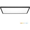 32W LED lubinis šviestuvas NIVERA SQUARE, juodas, 3000/4000/6000K, IP54