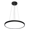 Italux 32W LED pakabinamas šviestuvas ALATA, juodas, 2800/4000/6000K