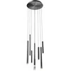 Bikuvalt 32W LED pakabinamas šviestuvas MADISON, juodas, 3000K, 01-2052