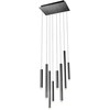 32W LED pakabinamas šviestuvas MADISON, juodas, 3000K, 01-2048