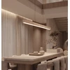 32W LED pakabinamas šviestuvas, smėlio/juodos sp., 3000K, 26144