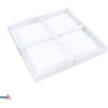 Luxmena 32W LED paviršinė panelė DENAR BLD, balta, 4000K, IP44/IP20