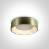 Lubinis šviestuvas 32W LED plafonas, žalvario sp. korpusu, 3000K, 62132N/BBS/W