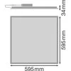 Ledvance 33W LED panelė PANEL COMPACT, 3000K, DALI