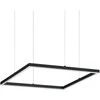 Ideal Lux Pakabinamas šviestuvas Oracle Slim D50 Square Bk 3000K