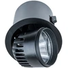 34W LED įleidžiamo montavimo šviestuvas TANTO, juodas, 3000K