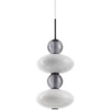 Ideal Lux 34W LED pakabinamas šviestuvas LUMIERE, baltos/juodos sp., 3000K, 314167