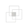 Lubinis šviestuvas Ideal Lux 35W ceiling lamp with 3 lights FRAME, 3000K, transparent