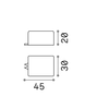 3,5W LED maitinimo šaltinis, 350mA, IP44, 276205