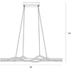 Italux 35W LED pakabinamas šviestuvas CONATO, juodas, 3000K