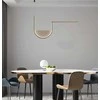 Bikuvalt 35W LED pakabinamas šviestuvas, juodos sp. korpusu/šviesiai pilkas stiklas, 3000/4000K, dimeriuojamas, 23170