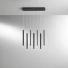 35W LED pakabinamas šviestuvas PYPE, juodas, CCT