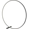 35W LED pastatomas šviestuvas CIRCLE, juodas, 3000K, 4303000