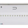Luxmena 3,5W LED paviršinis evakuacinis šviestuvas GALER, baltas, 6500K, IP65, 3h veikimas autonominiu režimu, su piktogramų rinkiniu
