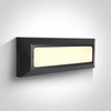 3,5W LED sieninis šviestuvas, antracito sp., 2700/3300/4000K, IP65, 67394/AN/V