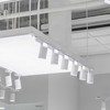 V-tac 35W LED šviestuvas į bėgelius, baltas, 3000K
