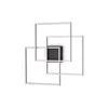 Ideal Lux Lubinis šviestuvas Frame Pl Quadrato Nero