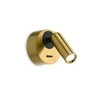 Ideal Lux Sieninis šviestuvas Bean Round Ap Ottone