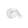 Ideal Lux Sieninis šviestuvas Bean Round Ap Bianco