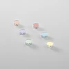 3,6W LED įleidžiamas lauko šviestuvas laiptų apšvietimui RIDER, nikelio sp., RGB, IP67, 6vnt.