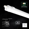 36W LED linijinis paviršinis šviestuvas G-SERIES, 120cm, baltas, 3000/4000/6500K, IP65