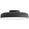 36W LED lubinis šviestuvas DEVA, juodas, 3000K, 4326301
