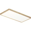 36W LED lubinis šviestuvas OLBIS, medžio/baltos sp., 2800/4000/6000K, IP44