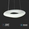 V-tac 36W LED pakabinamas šviestuvas, baltas, keičiantis spalvas
