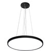 Italux 36W LED pakabinamas šviestuvas CALVI, juodas, 2800/4000/6000K, dimeriuojamas