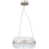 36W LED pakabinamas šviestuvas HORNA, šampano sp./skaidrus, 3000K
