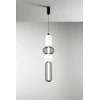36W LED pakabinamas šviestuvas INKAS, juodas, CCT