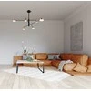 Italux Pakabinamas šviestuvas Remdal PND-16374-6-BK-GD-4K