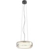 36W LED pakabinamas šviestuvas SOLERA, juodos/baltos/dūmų sp., 3000/4000K, 01-3592