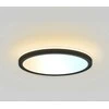 Italux 36W LED paviršinė panelė CORTE, juoda, 2800/4000/6000K