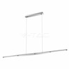 36W LED pakabinamas šviestuvas, chromo sp., 4000K, 1820mm